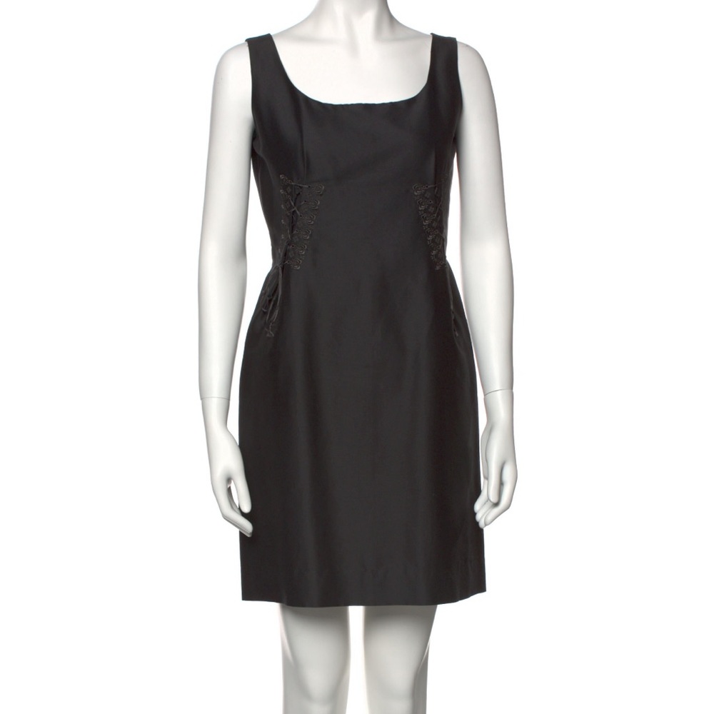 Moschino Cheap and Chic mini dress w/ bow details